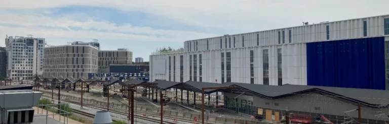 Dynamic Bus station in Copenhagen